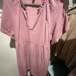 Old Navy Gauze Mini Dress